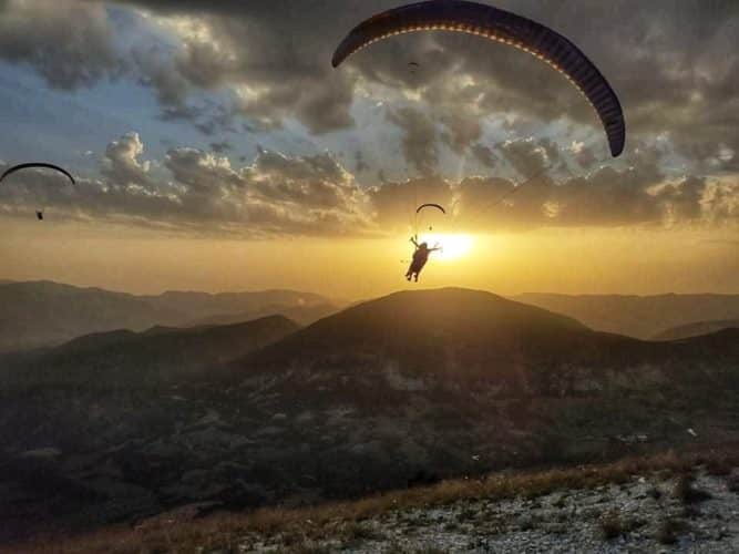 vol en parapente