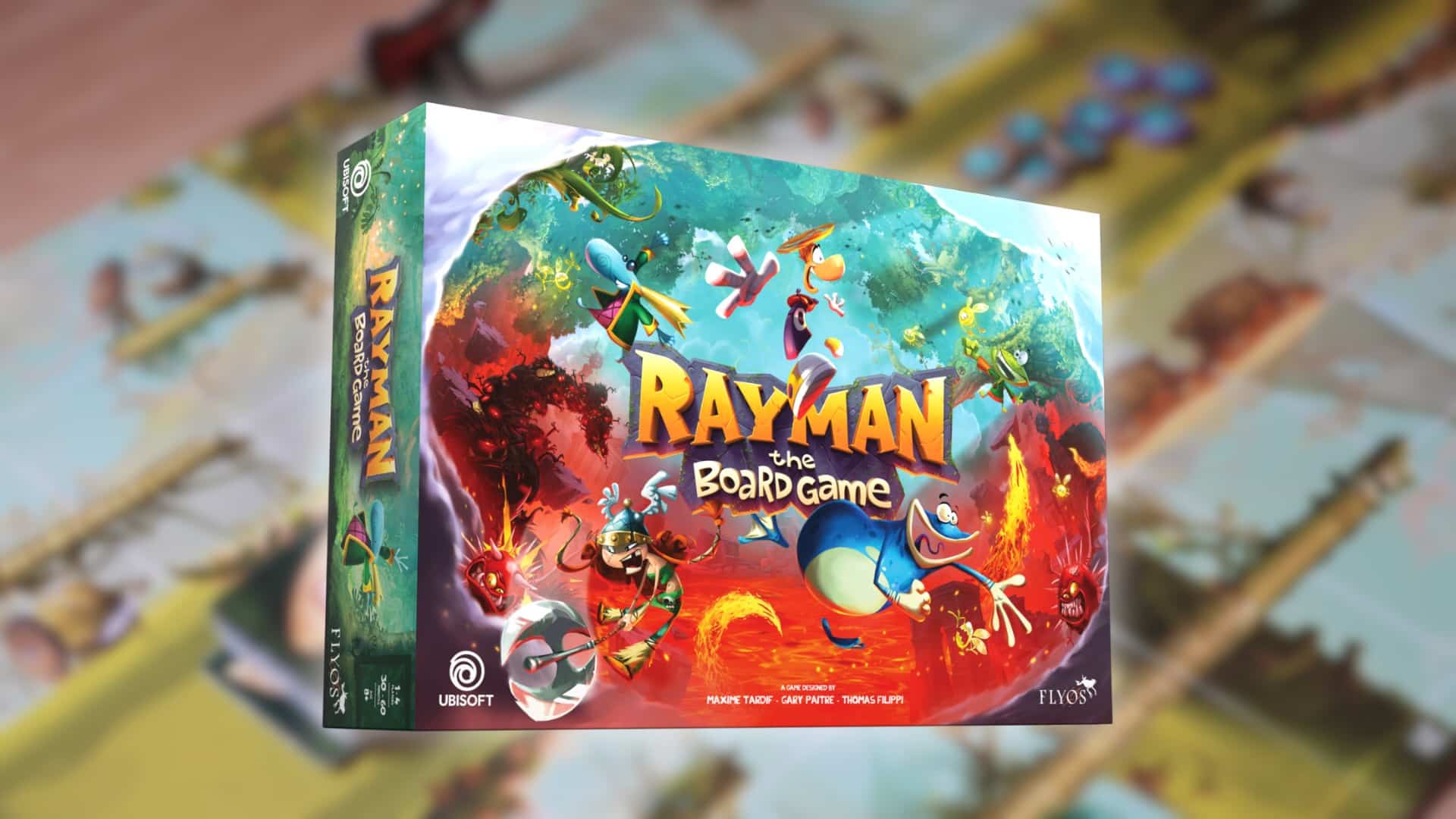 Rayman prend vie sur votre table : L'Irrésistible odyssée d'un héros de Jeu vidéo devenu jeu de société