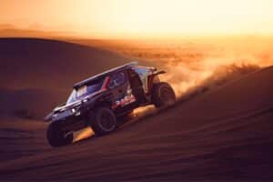 Dacia atténuateur de siège sur les Sandriders - © Dacia