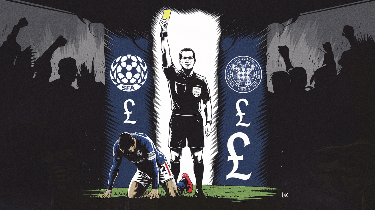 Rangers frappent fort : amende pour commentaire sur