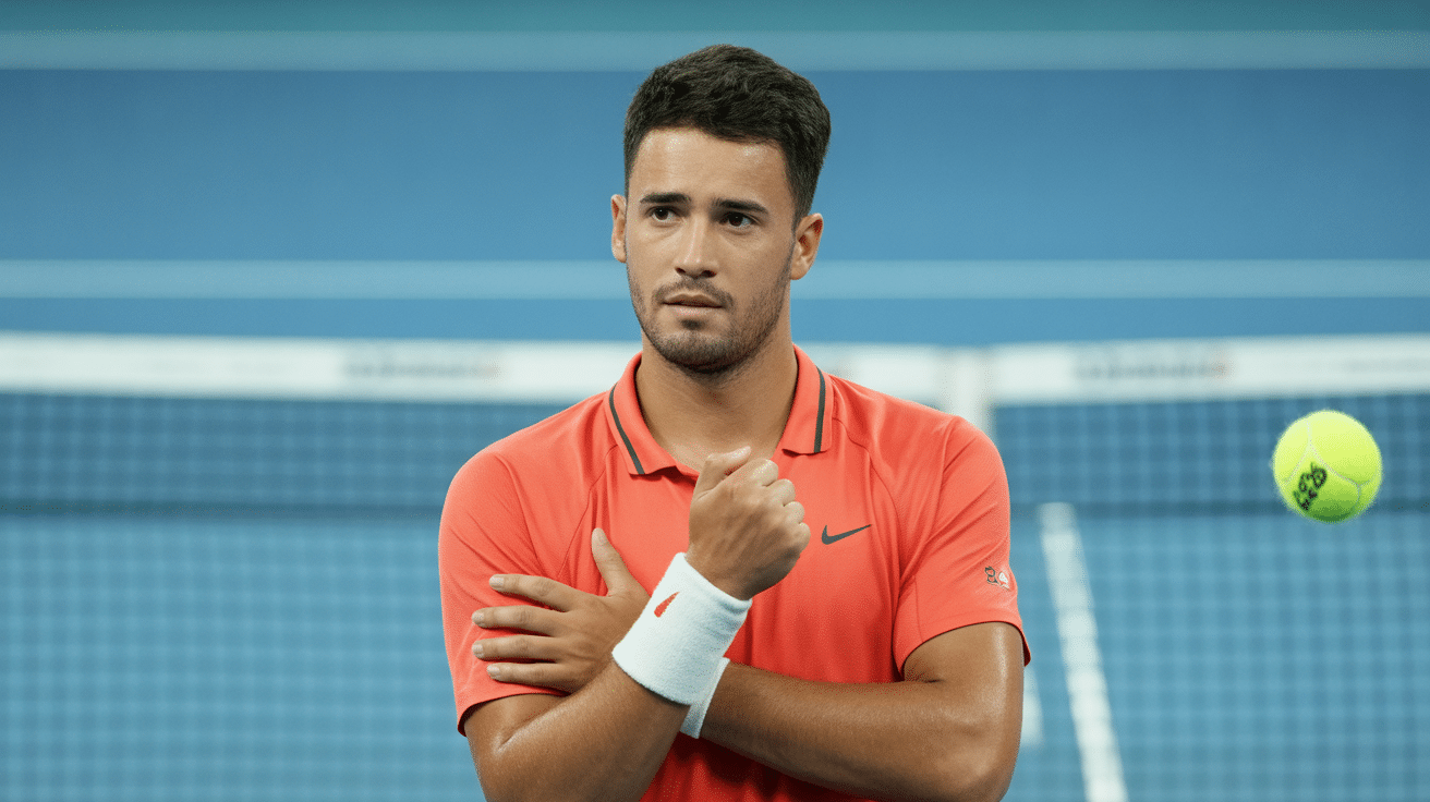 Sinner s'entraîne avec la pépite du tennis français