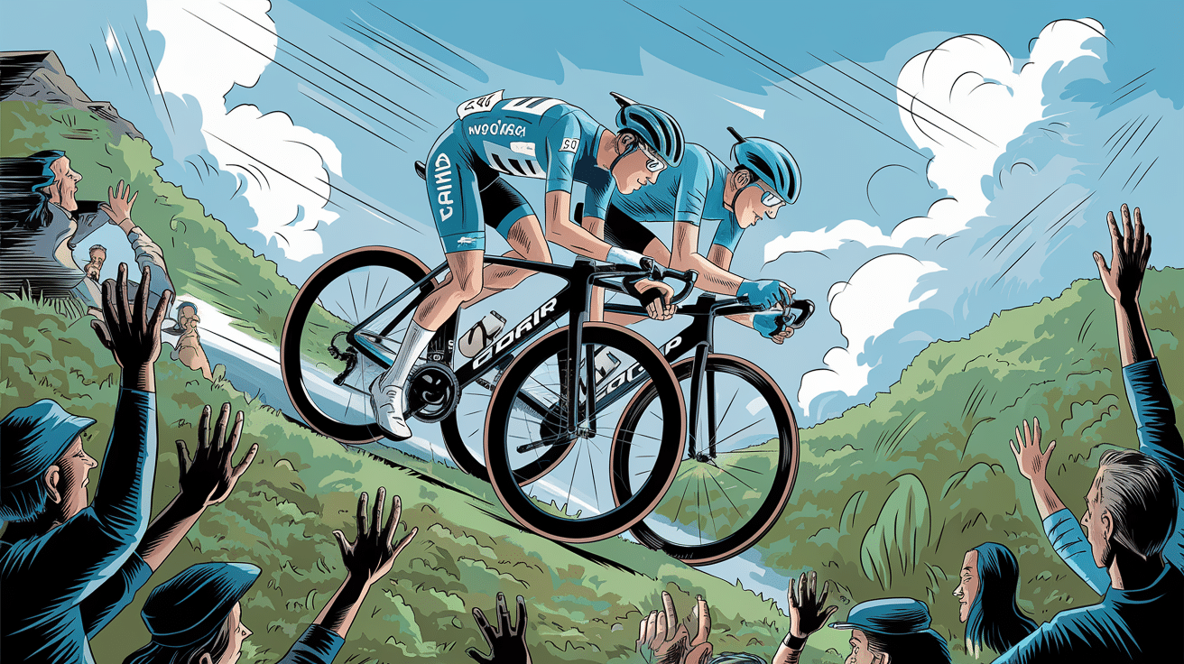 Tadej pogačar éblouit avec une nouvelle victoire d'étape