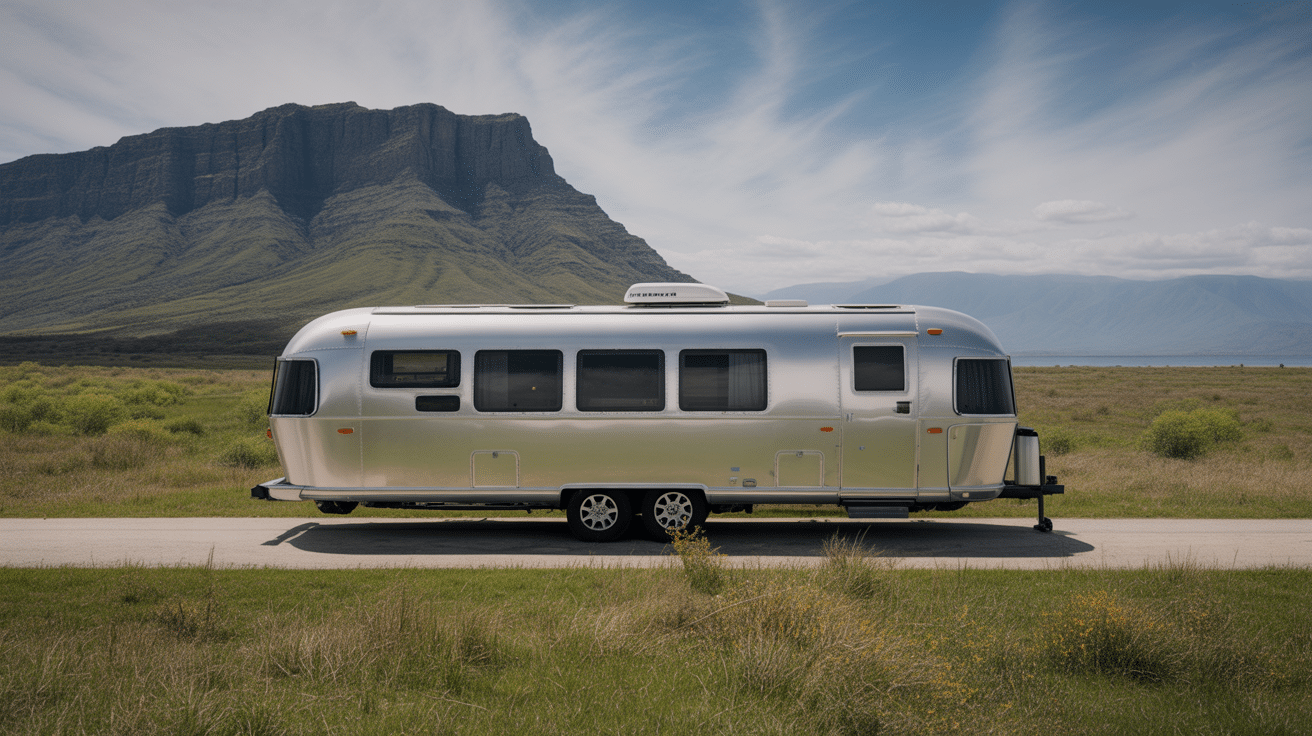 Voyagez partout avec la caravane airstream inspirée de