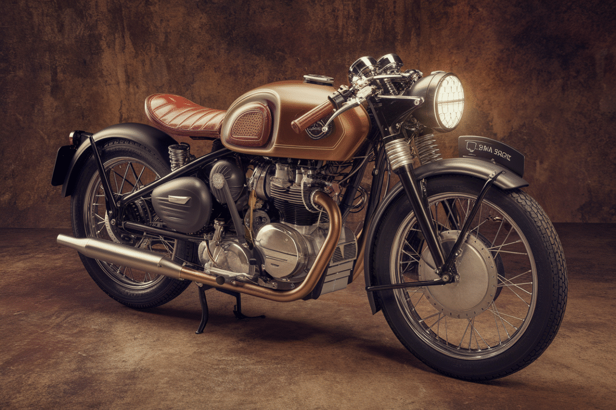 Exclusif 2024  Triumph BMW et Indian réinventent la moto néo-rétro -