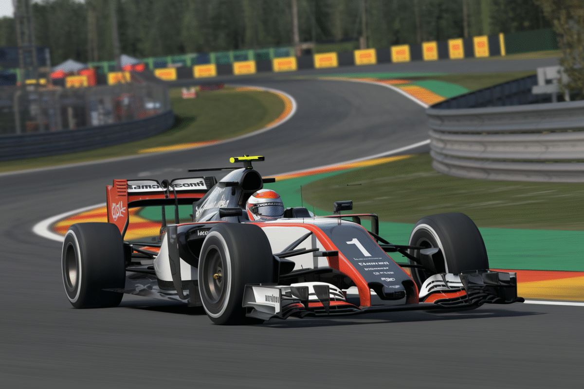 F1  Mclaren réalise un doublé historique au gp de belgique sa