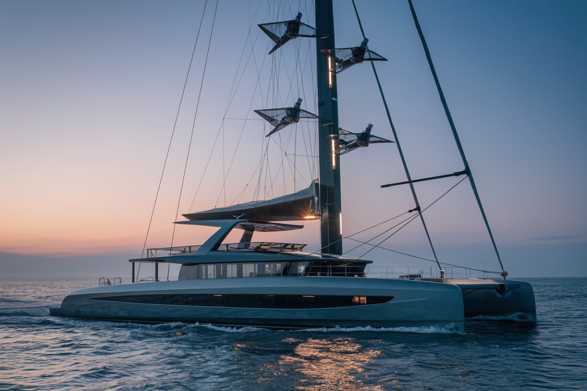 Innovation nautique  Un ingénieur crée un mât intelligent qui génère de