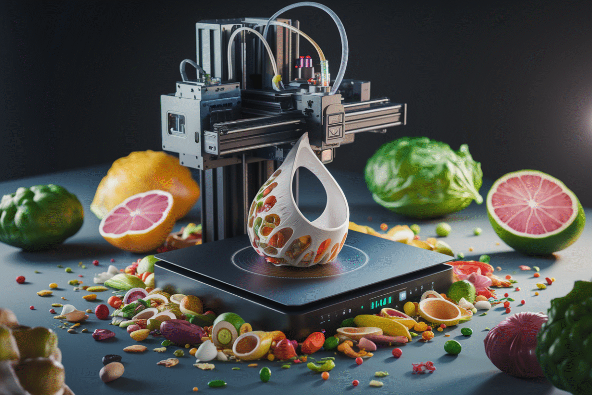 Le MIT dévoile une imprimante 3D révolutionnaire qui transforme les déchets alimentaires