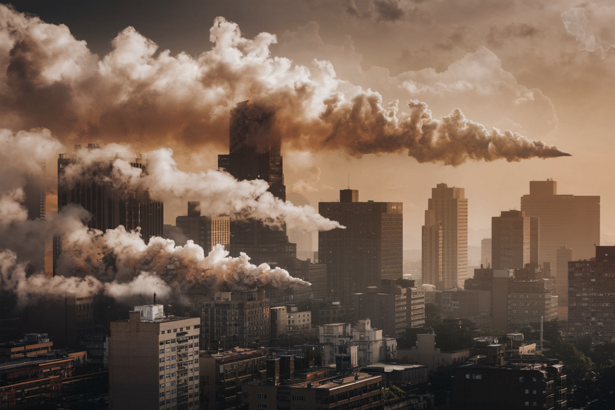 Les aérosols urbains amplifient les canicules 25 fois plus que les gaz