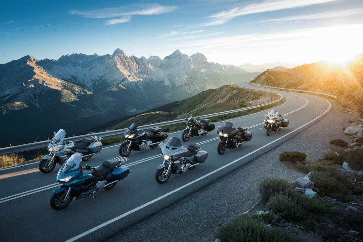 Les meilleures motos grand tourisme 2024  8 modèles testés sur 5000