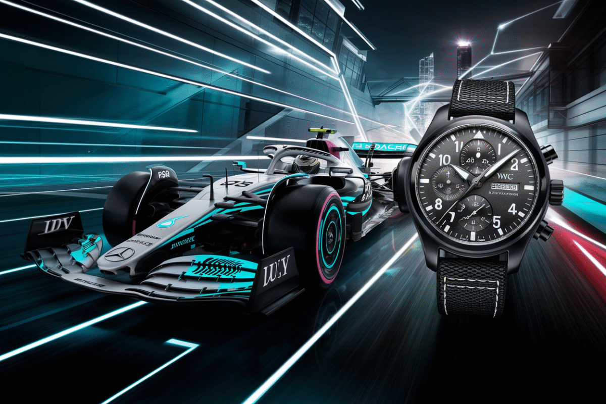 Mercedes-AMG et IWC créent un film F1 spectaculaire  une collaboration unique