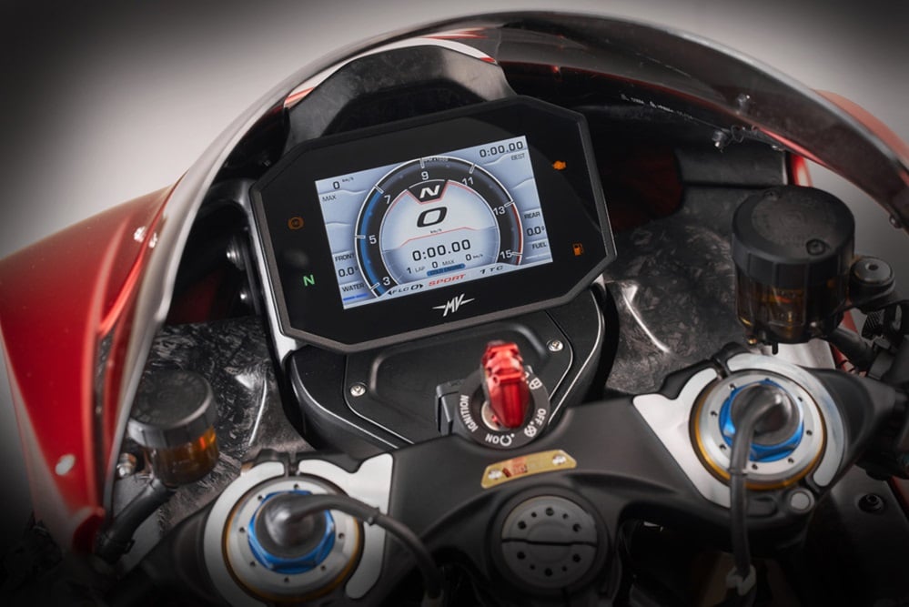 Mv agusta superveloce 1000 ago incarne lélégance ultime sur deux roues une