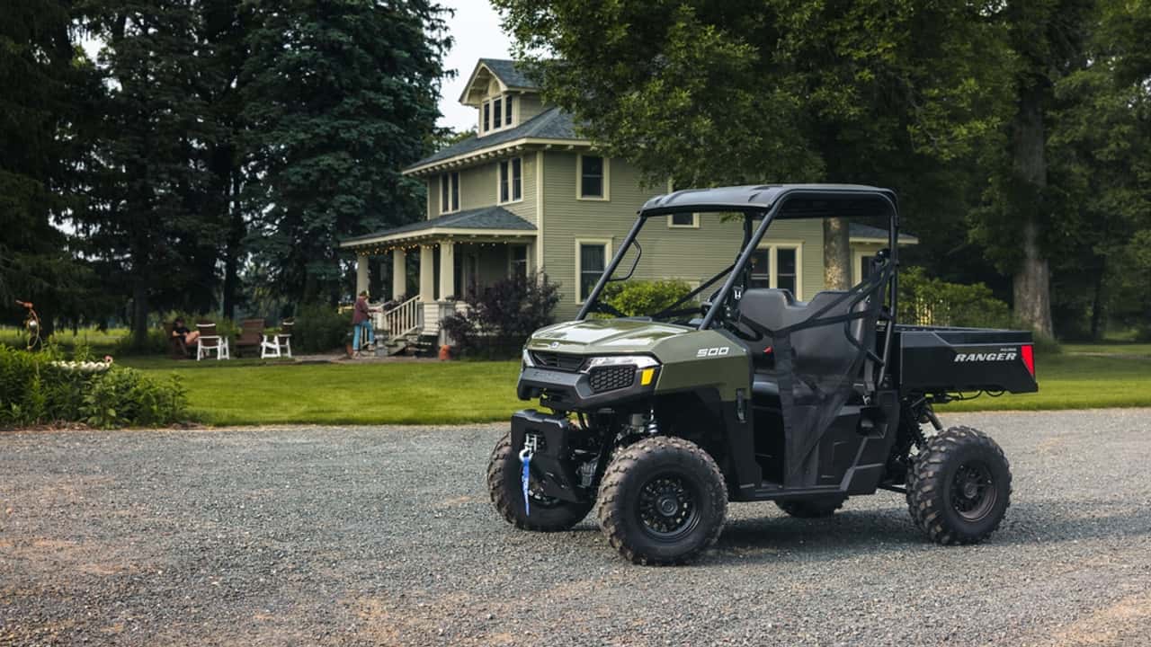 Nouveau polaris ranger 500  Le quad utilitaire accessible dévoile ses atouts