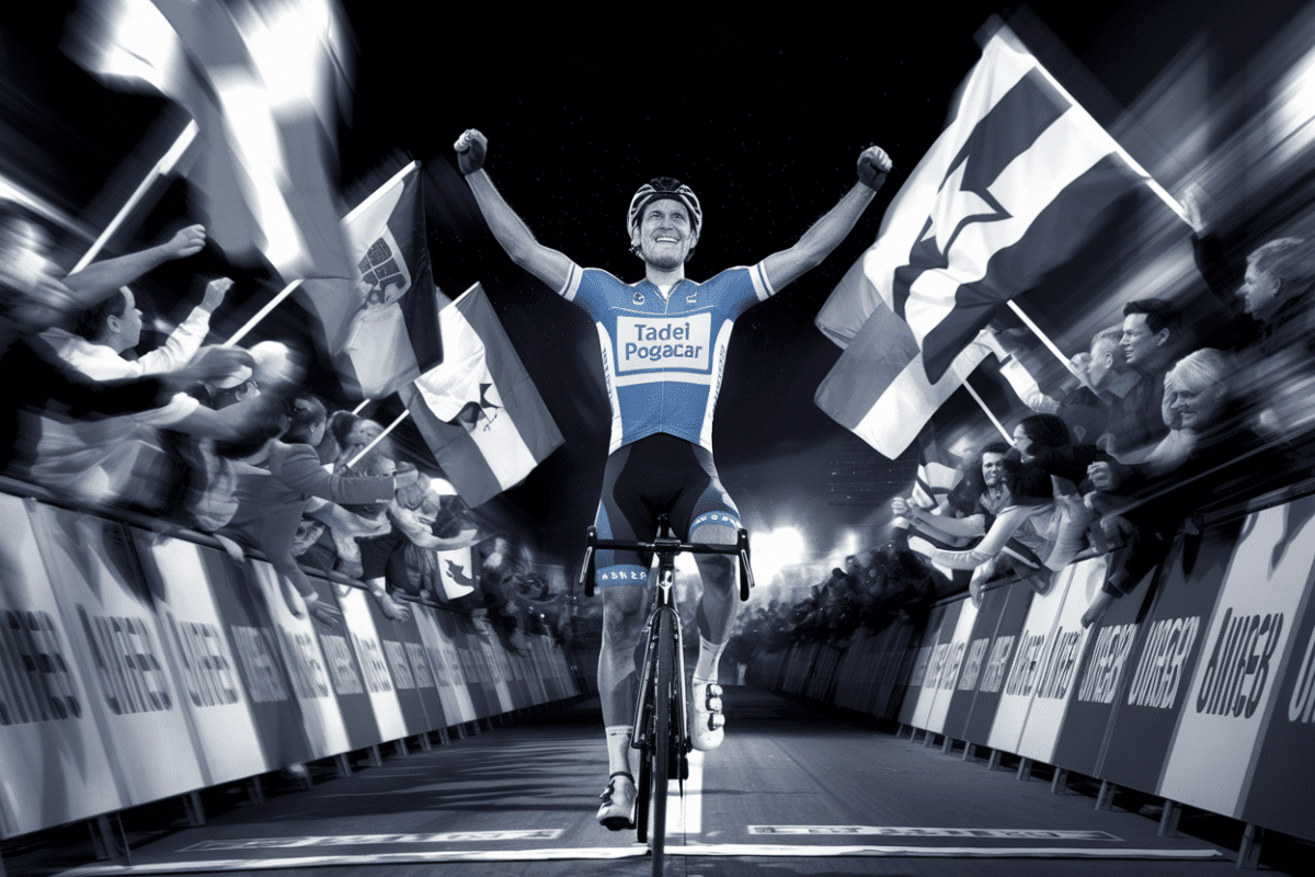 Tadej pogačar écrase les records avec sa 21e victoire détape un exploit