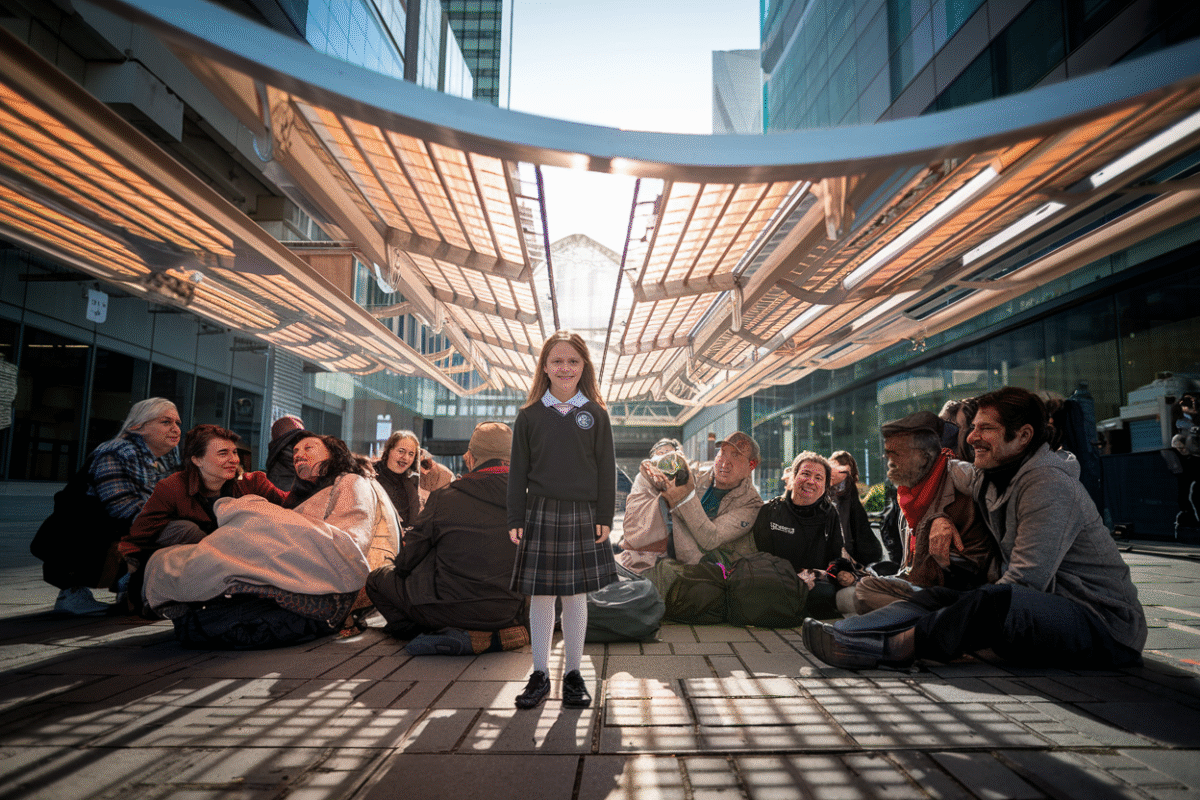 Une écolière de 12 ans crée une couverture thermique solaire révolutionnaire qui