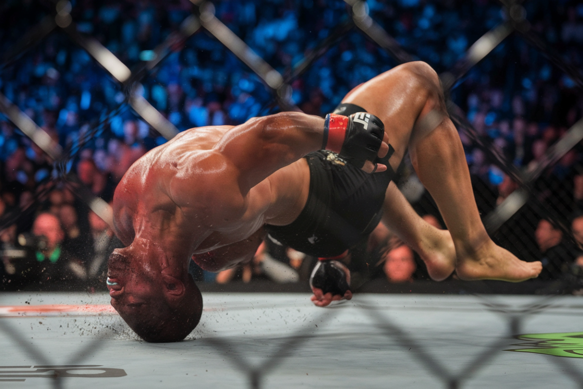 Choc à lufc 319  Un champion olympique de lutte