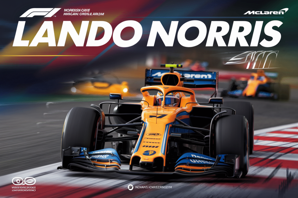 F1  Lando norris brille avec mclaren en hongrie - une cinquième