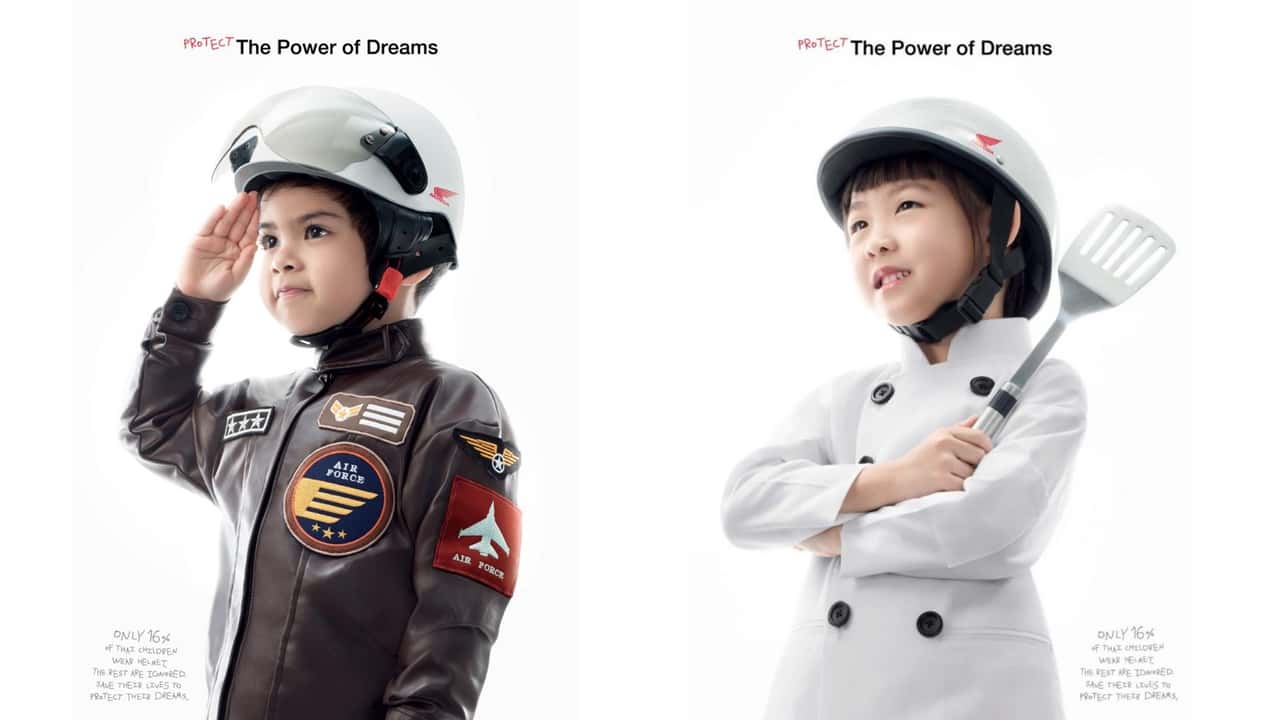 Honda thaïlande lance une campagne choc pour la sécurité des enfants 