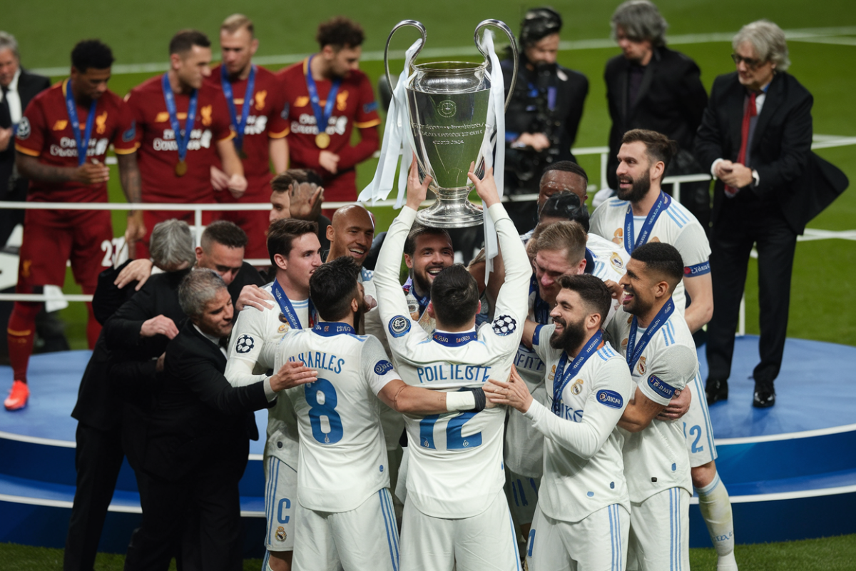 Le real madrid entre dans lhistoire  Troisième ligue des