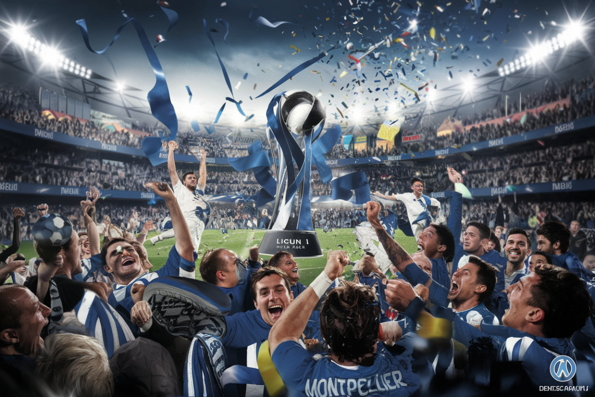 Montpellier éblouit le football français avec un titre historique en