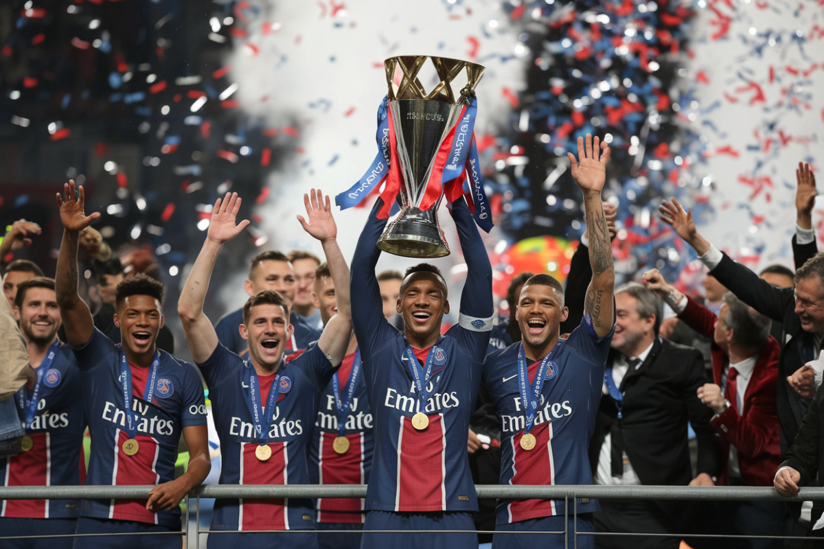 Psg champion de france 2015  Le club parisien décroche