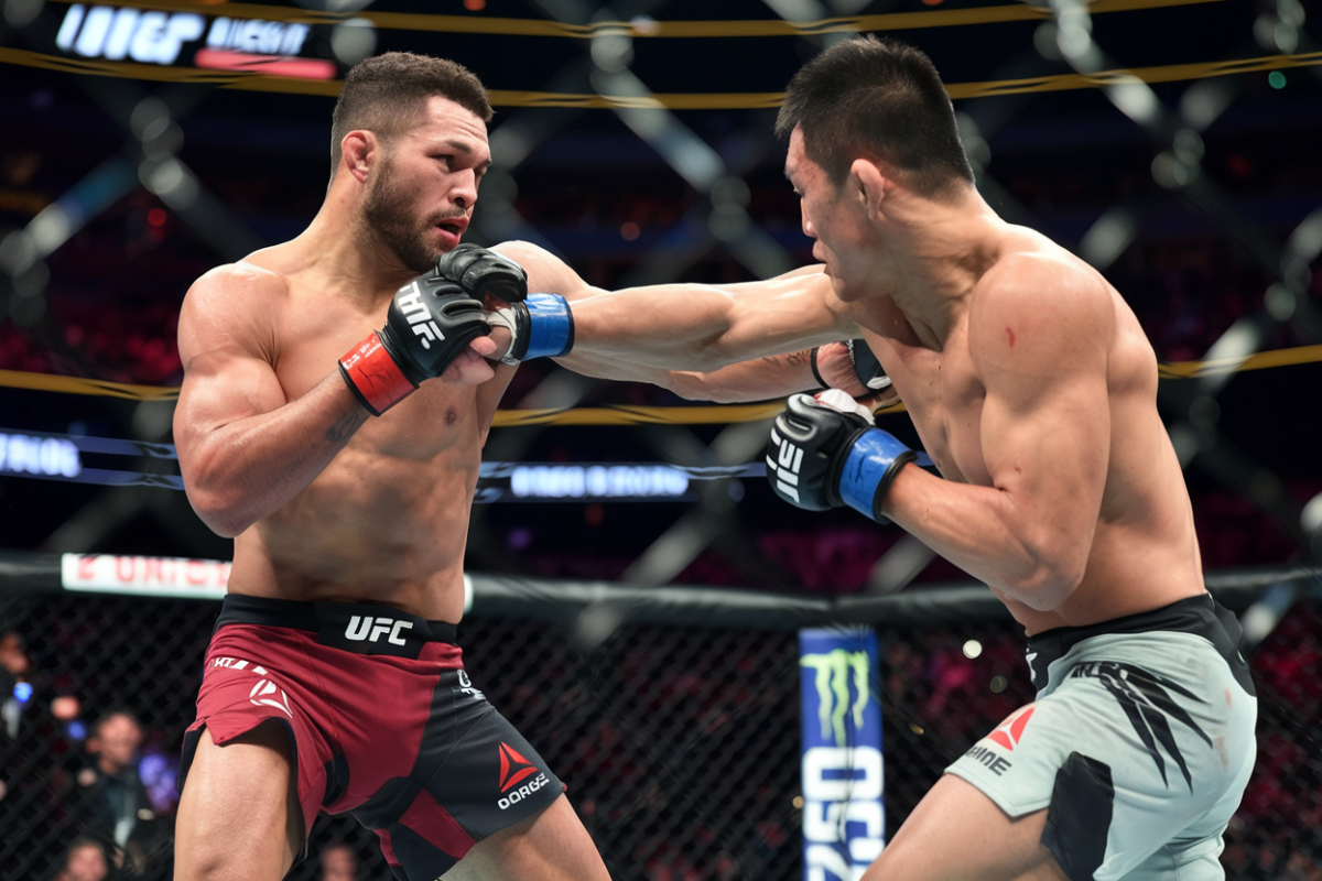 Ufc fight night  Johnny walker affronte zhang mingyang ce