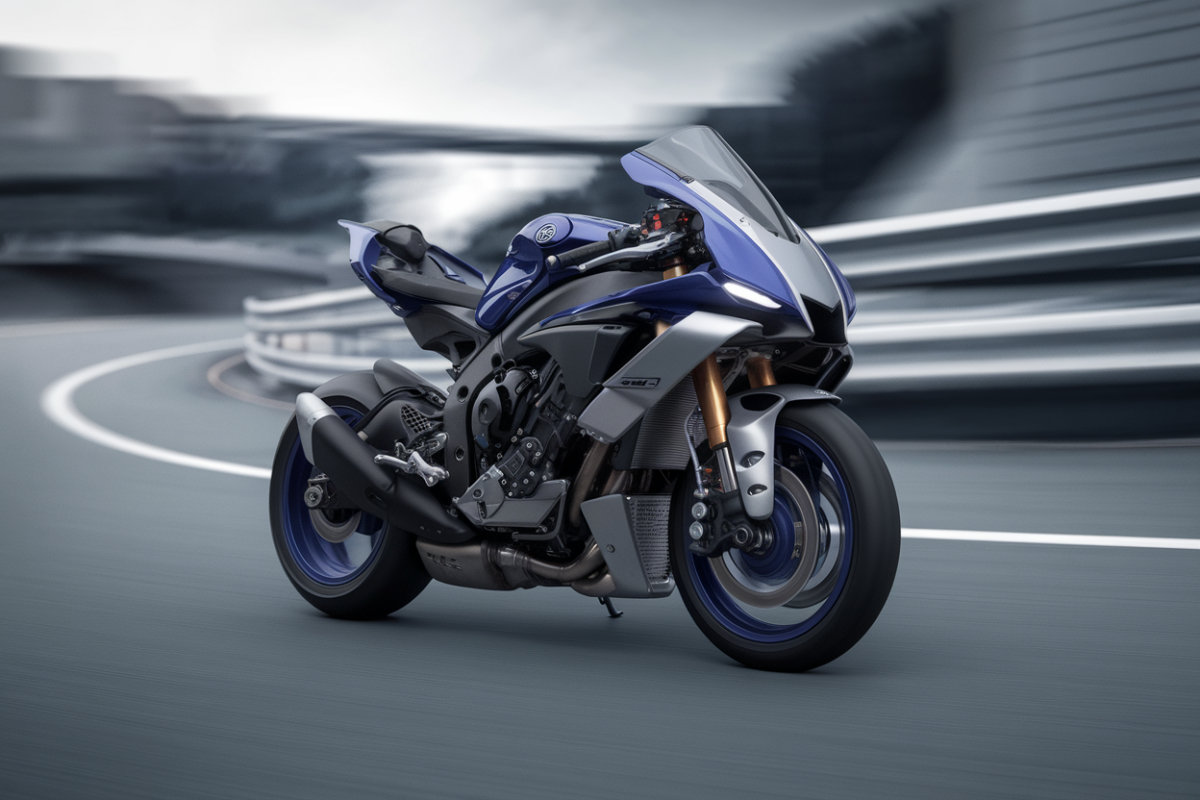 Yamaha r1m 2025  La superbe sportive japonaise repousse les