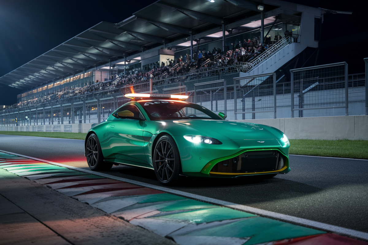 Aston martin renforce sa présence en f1 : Le nouveau vantage s devient la safety car officielle fia pour la saison 2024 Aston martin renforce sa présence en f1 Le nouveau
