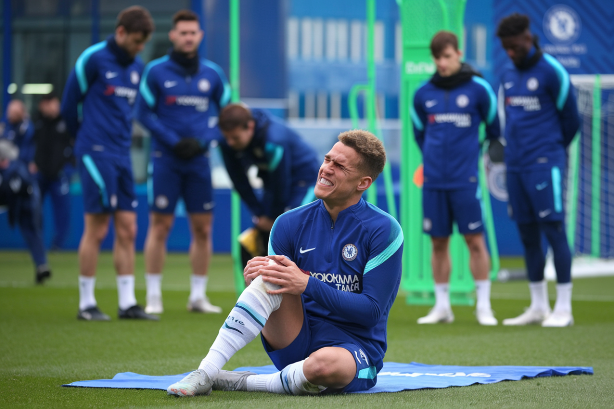 Chelsea  Coup dur pour delap indisponible jusquen décembre après