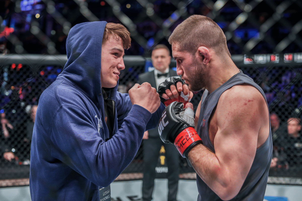 Combat ufc  Le youtubeur ishowspeed mis à lépreuve face