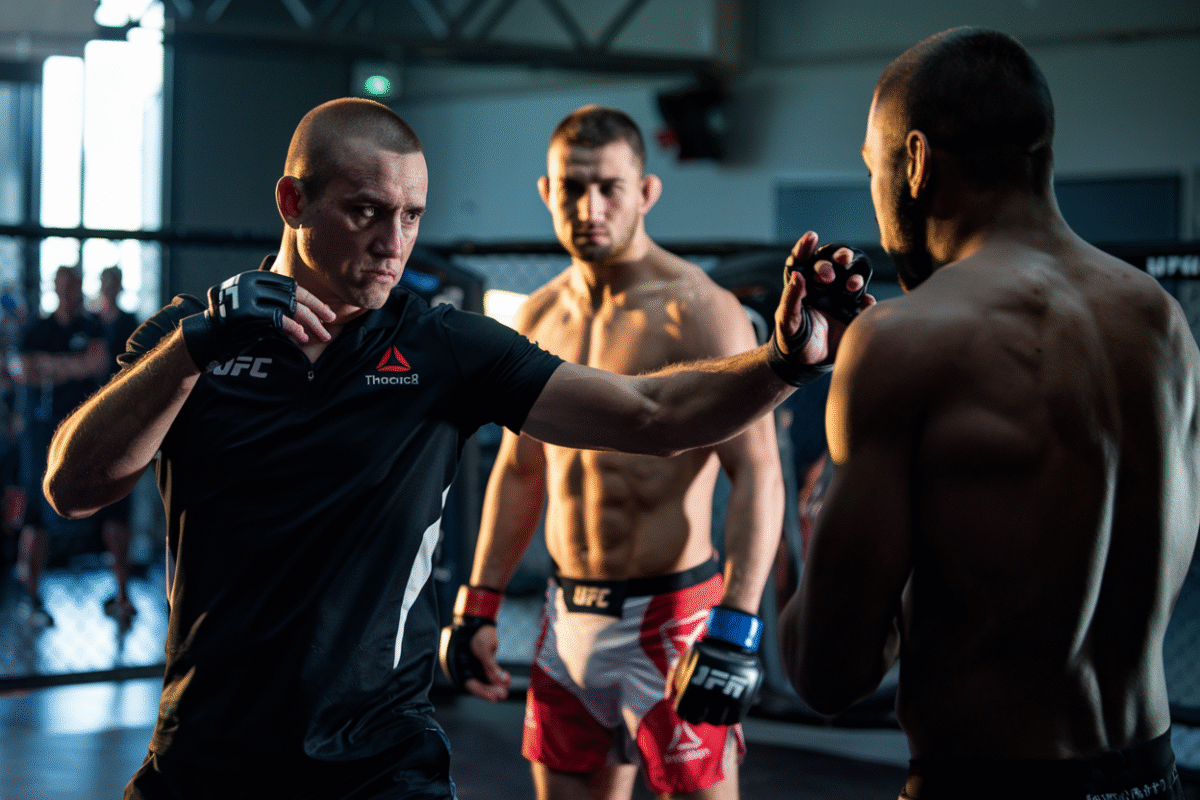 combat ufc Lentraîneur de merab dvalishvili évoque le défi