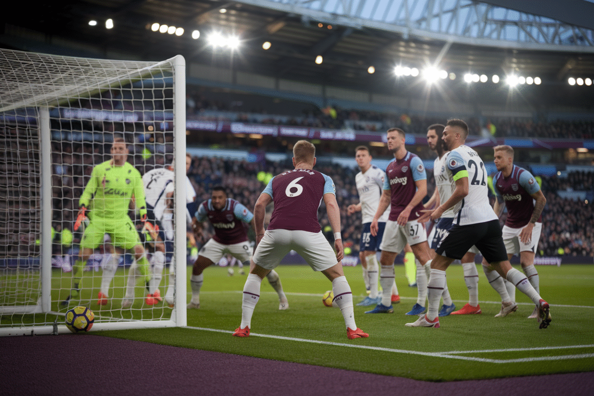 Défense sur corner de west ham  Analyse approfondie des