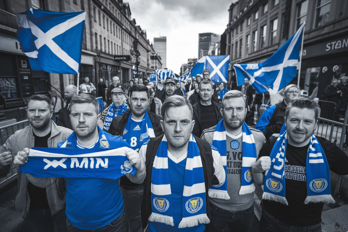 Des supporters écossais parcourent 1336 km pour vivre une rencontre