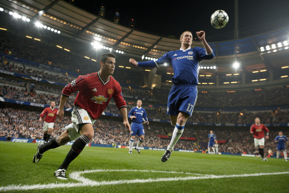 Finale 2008 de la ligue des champions  Saurez-vous reconstituer