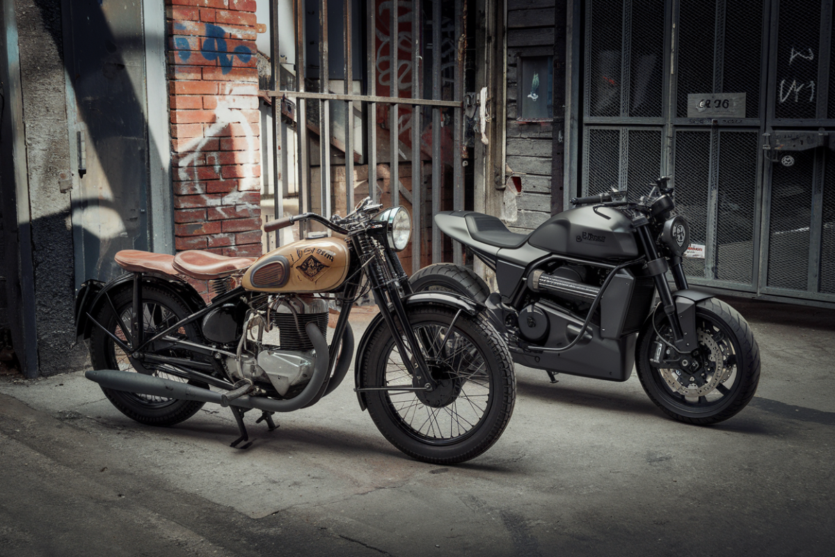 La culture moto  Des rebelles des années 50 aux