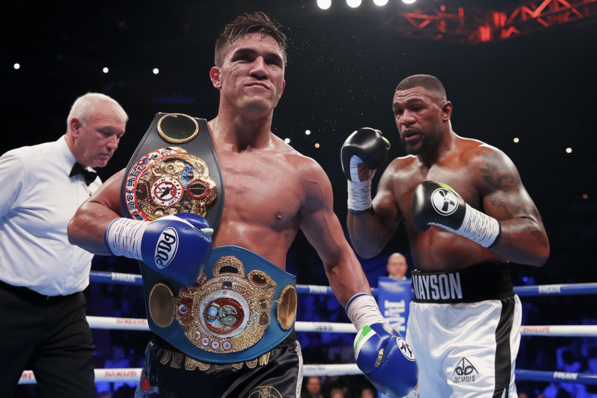 Oscar collazo conserve sa ceinture poids paille  Que révèlent