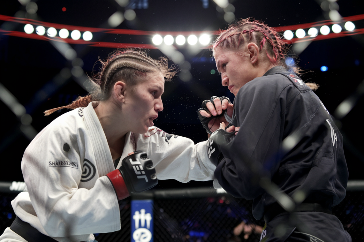 Ufc paris  Shauna bannon outsider face à sam hughes