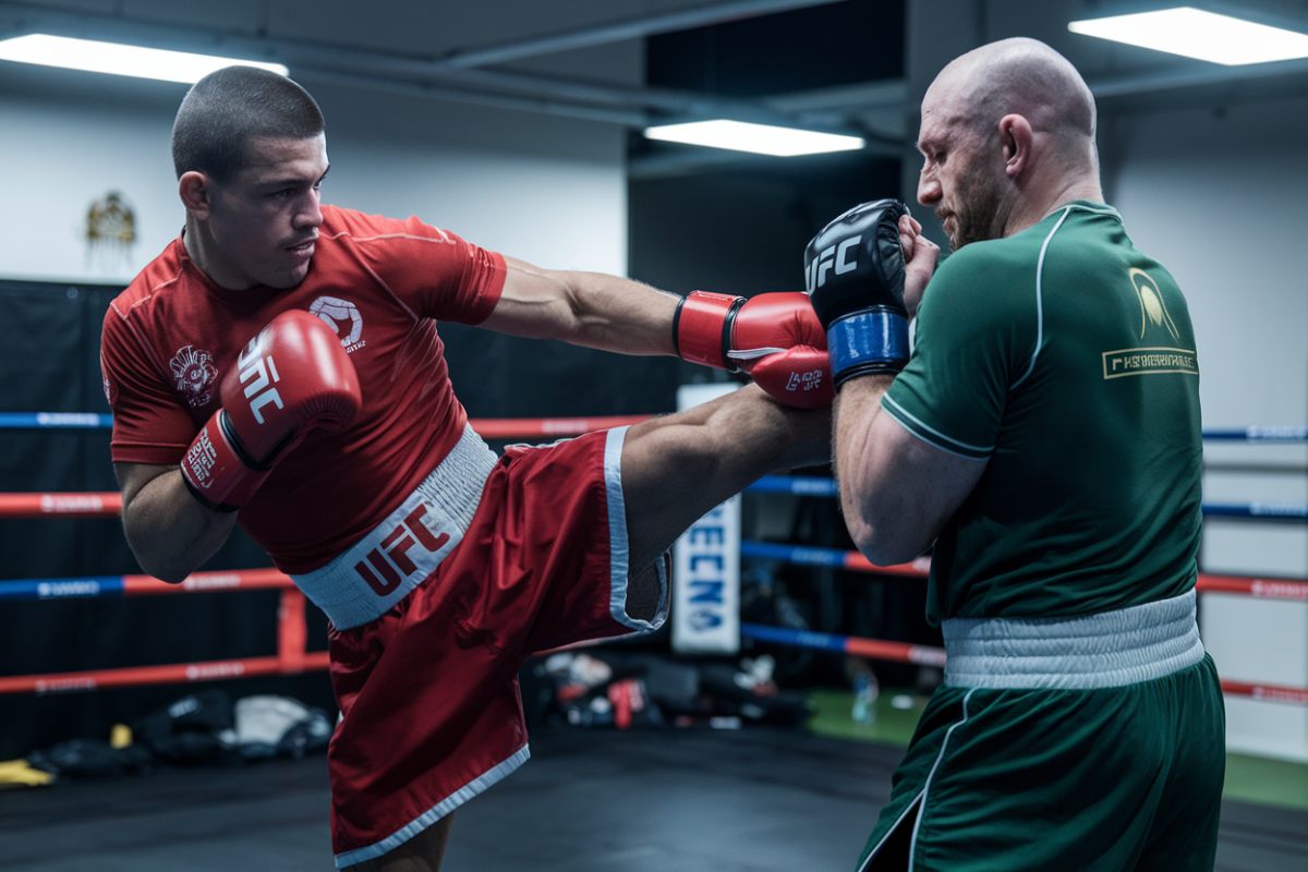 Vidéo  Le champion de kickboxing surprend en plaquant tom