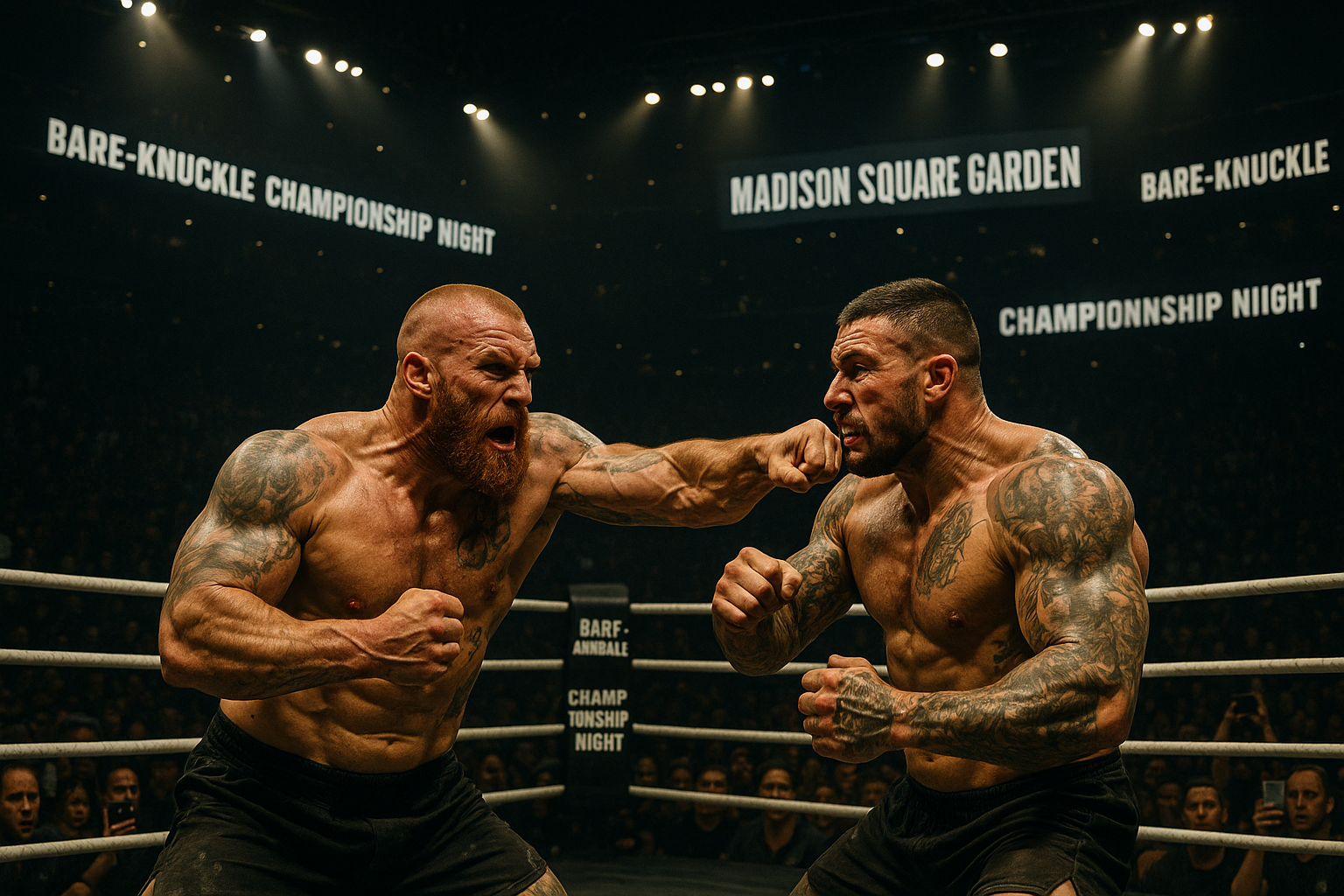 combats à main nues aux States