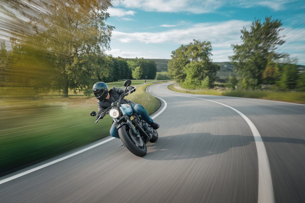 ¿Cuando un motociclista deja de «conducir» y comienza a «fluir» con la carretera?