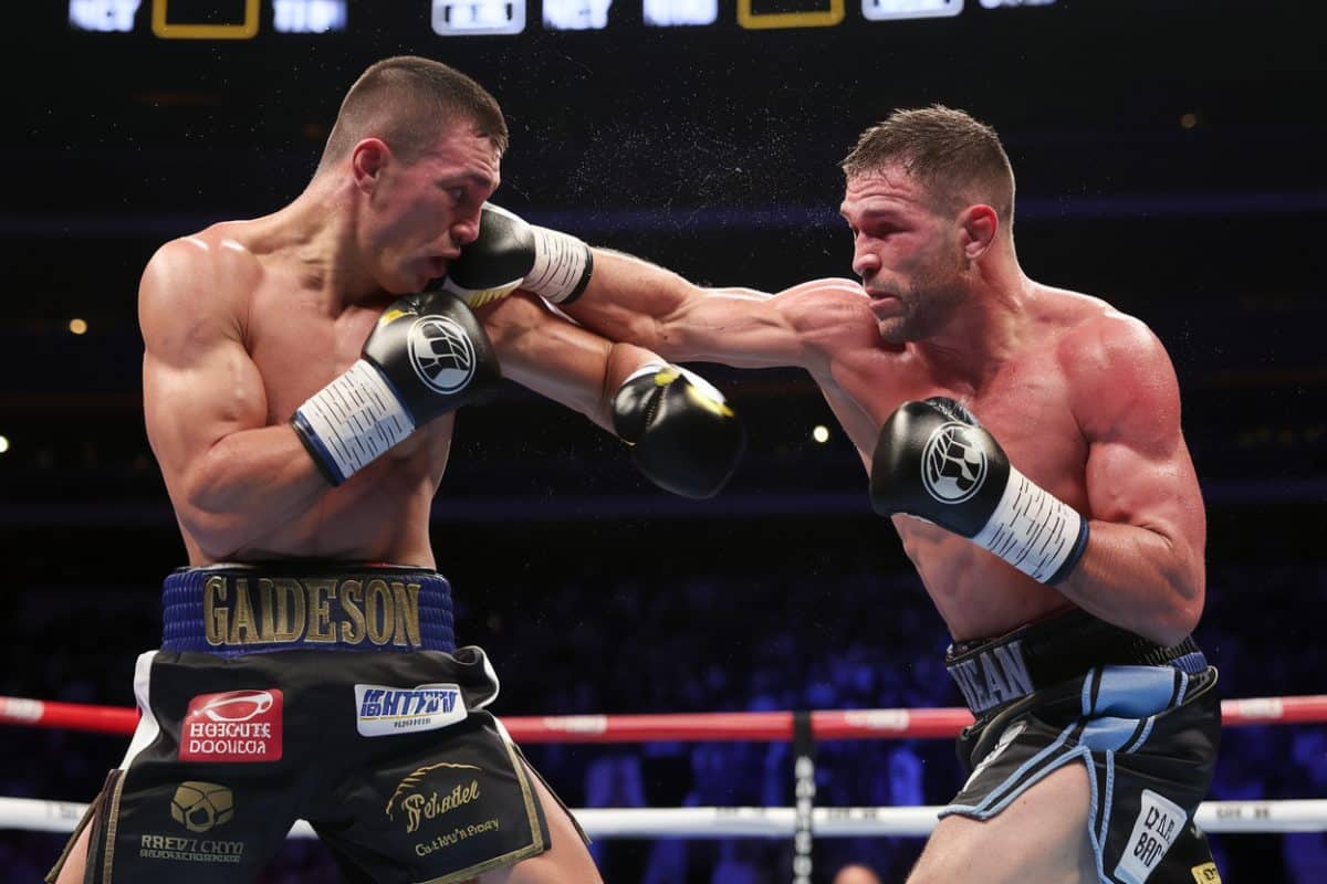Gable steveson réalise un ko spectaculaire en 15 secondes lors de son premier combat de boxe professionnelle