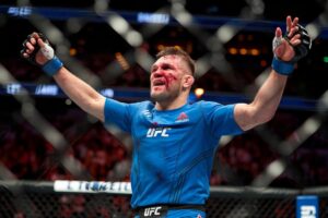 Joseph morales s'impose face à matt schnell lors de l'ufc vegas 111 avec un célébration impressionnante