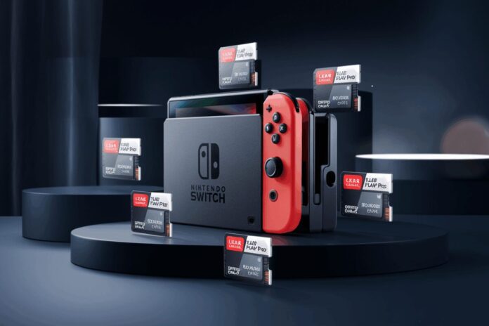 Promotion sur la carte microsd express lexar play pro pour nintendo switch 2 jusqu'à 30 % de réduction