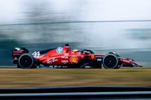 Lewis Hamilton Crash Test Barcelona - © Scuderia Ferrari