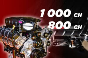 1000 et 800 chevaux pour ces deux moteurs Ford