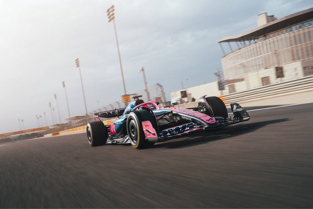 L’A525 fait ses débuts en piste avec Pierre Gasly et Jack Doohan au volant à Bahreïn - © BWT Alpine F1 Team