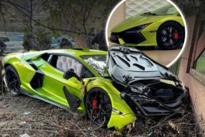 Une Lamborghini Revuelto se Crash au Liban
