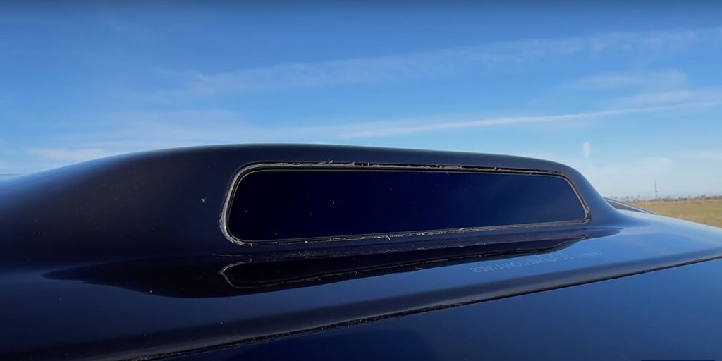 De son côté, la voiture équipée de LIDAR a parfaitement détecté tous les obstacles, mur compris - © Mark Rober sur YouTube