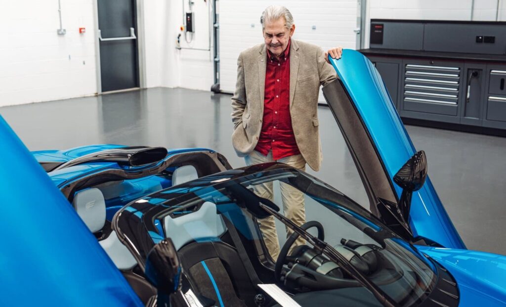 Gordon Murray et la T33 Spider - © Gordon Murray Automotive