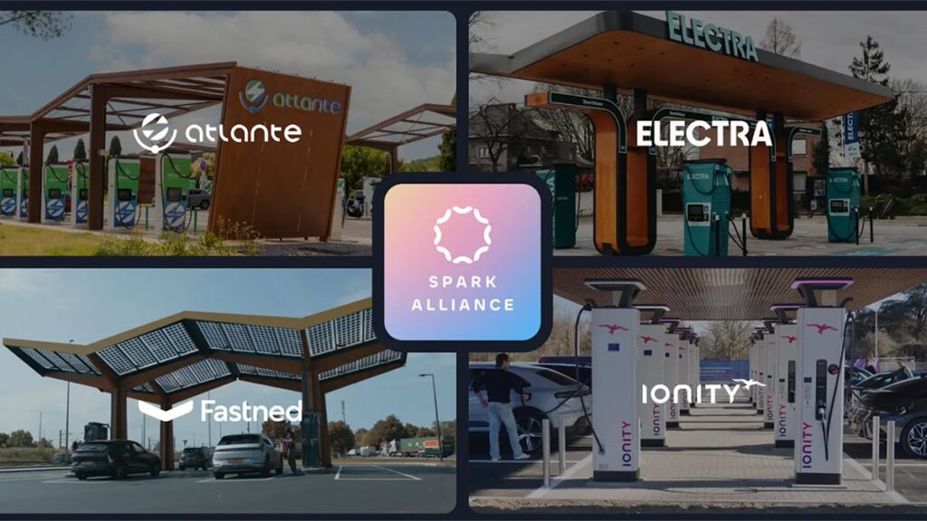 Fastned, Electra, Atlante et IONITY s’associent pour créer Spark Alliance.