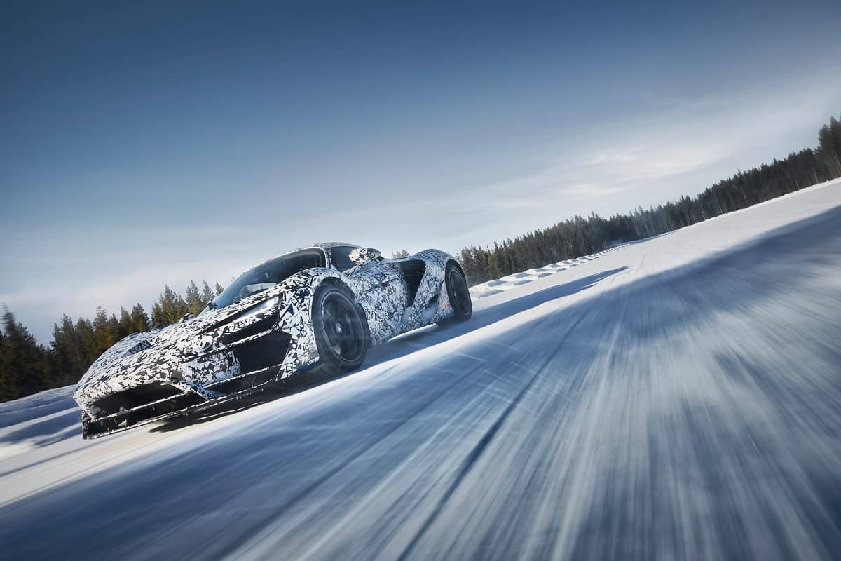 W1 tests sur glace - © McLaren